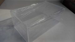 Vetrina teca in plexiglass SOLO COPERCHIO per modelli fino alla scala 1/18, misure interne 30x17x11,5 altezza cm - scala 1:18
