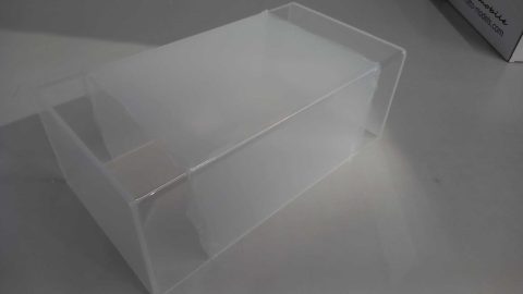 Vetrina teca SOLO COPERCHIO in plexiglass per modelli fino alla scala 1/18, misure interne 32,5 x 17 x 12 cm altezza