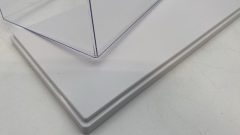 Triple 9 vetrina/teca con base bianca per modelli fino alla scala 1/24, misure interne 26,5 x 11,8 x 9,8 cm - foto 2