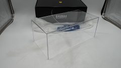 BBR solo coperchio in plexiglass per teche BBR 1/18, misure interne 325 x 164 x H 130 mm - scala 1:18