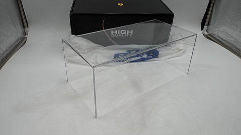 BBR solo coperchio in plexiglass per teche BBR 1/18, misure interne 325 x 164 x H 130 mm