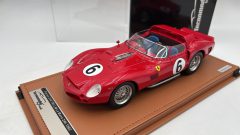 Tecnomodel Ferrari 330 TRI-LM Winner 24h Le Mans 1962 Gendebien - Hill 1/18 - scala 1:18
