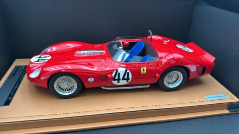 Tecnomodel Ferrari 330 TRI Canada Motorsport 1962 1/18, Team Nart 2nd Place n.44, Limited edition 40pcs