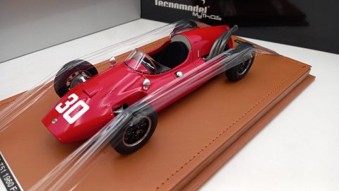 Tecnomodel Cooper-Ferrari T51 Gino Munaron 1960 1/18, lim. ed. 50 pz, questa la numero 3