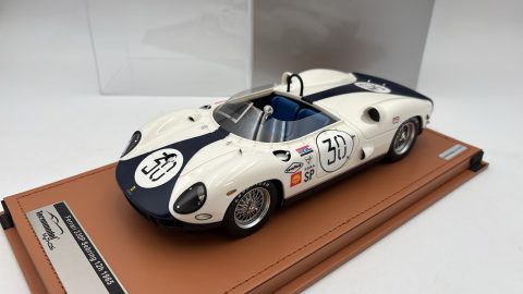 Tecnomodel Ferrari 330P Mecom Racing Team Sebring 12h 1965 1/18
