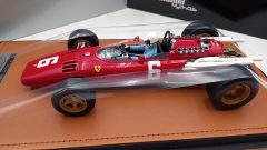 Tecnomodel Ferrari 312 F1 Ludovico Scarfiotti Monza GP 1966 1/18, lim. ed. 60 pz - foto 3