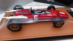 Tecnomodel Ferrari 312 F1 Ludovico Scarfiotti Monza GP 1966 1/18, lim. ed. 60 pz - foto 5