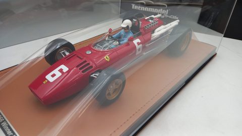 Tecnomodel Ferrari 312 F1 Ludovico Scarfiotti Monza GP 1966 1/18, lim. ed. 60 pz
