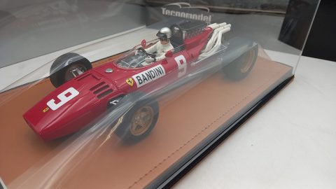 Tecnomodel Ferrari 312 F1 Lorenzo Bandini German GP 1966 1/18, lim. ed. 35 pz