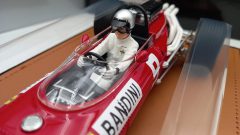Tecnomodel Ferrari 312 F1 Lorenzo Bandini German GP 1966 1/18, lim. ed. 35 pz - foto 4