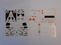 29 tameo kits decals Ferrari f2001 australian GP 2001 1/43 - scala 1:43