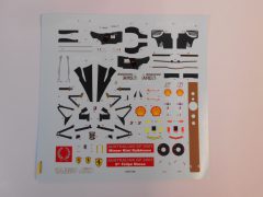 26 tameo kits decals Ferrari f2007 australian GP 2007 1/43 - scala 1:43