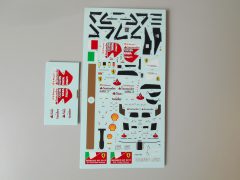 20 tameo kits decals Ferrari f150 monaco GP 2011 1/43 - scala 1:43