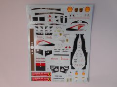 44 Tameo Kits decals Ferrari SF16-H Chinese GP 2016 1/43 - scala 1:43
