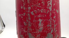 Toschi Vignola Ferrari F500 1952 1/8, originale con evidenti segni del tempo, con meccanismo interno e manovella - foto 8