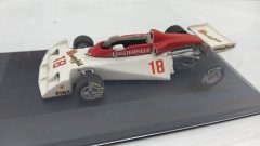 Tron Surtees TS19 B. Lunger 1976 1/43, kit montato con normali segni del tempo - scala 1:43