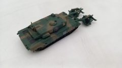 Trumpeter Japan Type 90 Tank MBT with mine roller 1/144, misure 8x2,5 cm, senza scatola originale - foto 2