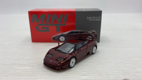TSM Model Bugatti EB110 GT Dark Red Metallic 1/64