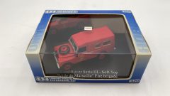 Universal Hobbies Land Rover Serie III Soft Top Ville de Marseille Fire Brigade 1/43 - scala 1:43