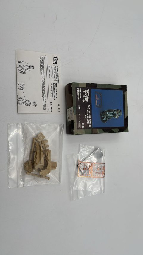 Verlinden Martin Baker 2 ejection seats F4 Phantom 2 1/32 kit di montaggio sedile aereo militare