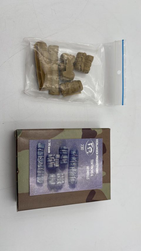 Verlinden productions Tentpacks and bedrolls 1/35