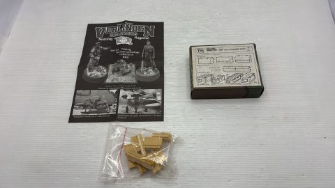 Verlinden productions attrezzi per carro armato e scatole d'equipaggiamento 1/35 kit di montaggio