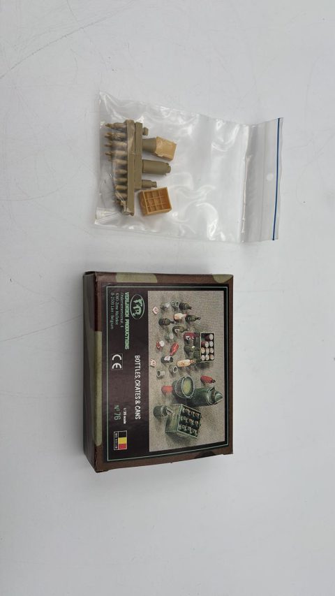 Verlinden productions Bottles, crates, cans 1/35