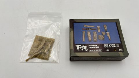 Verlinden productions Bags and packs for military vehicles 1/35