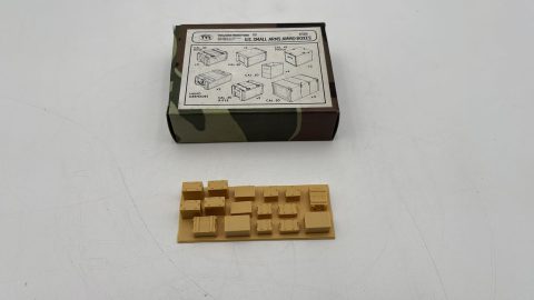 Verlinden productions U.S. Small Arms Ammo boxes 1/35