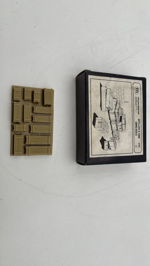 Verlinden Scatole di munizioni per carro armato e artiglieria 1/35 kit di montaggio diorama