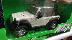 Welly Jeep Wrangler Rubicon 2007 1/24 - scala 1:24