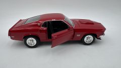 Welly Ford Mustang boss 429 1969 1/24, senza scatola originale - scala 1:24