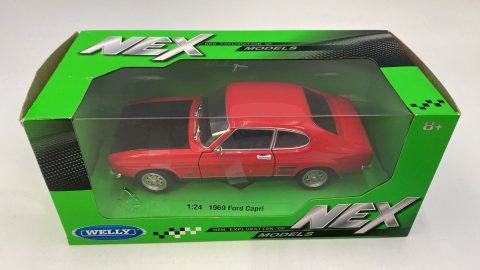 Welly Ford Capri 1969 1/24, scatola leggermente rovinata