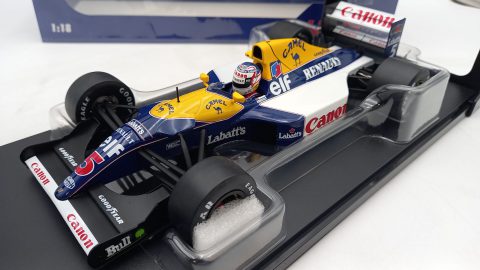 Werk83 Williams Renault FW14 Nigel Mansell WC 1992 1/18