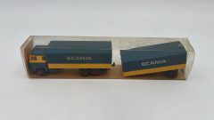 Wiking Scania 111 Fernlastzug 1/87, segni di usura - scala 1:87