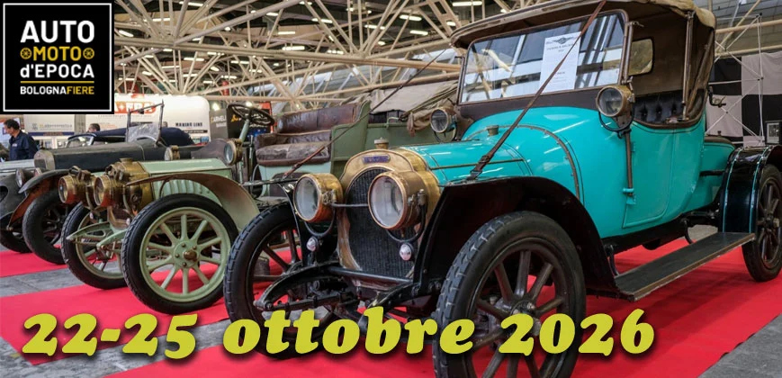 Siamo a Bologna presso Auto e modo d'epoca