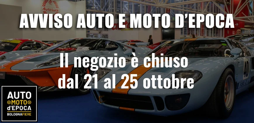 Siamo a Bologna presso Auto e modo d'epoca