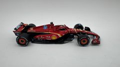 BBurago Ferrari SF-24 charles leclerc 1/43,  senza scatola originale - foto 2