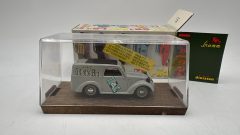 BRUMM Fiat 500A Van Lame Gilette Blu 1949 1/43 - foto 3