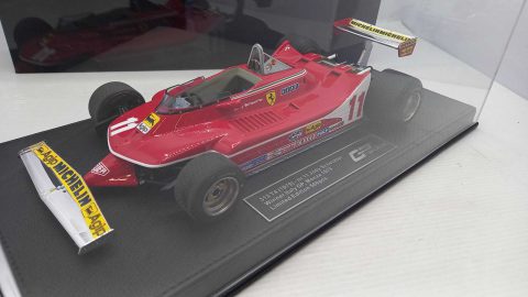 GP Replicas Ferrari 312 T4 Jody Scheckter Monza 1979 1/18