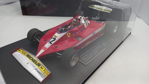 GP Replicas Ferrari 312 T3 Gilles Villeneuve winner Canadian GP 1978 1/18