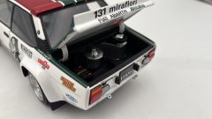 Kyosho Fiat 131 Abarth Rally Monte Carlo 1976 1/18 scatola lievemente rovinata - foto 8