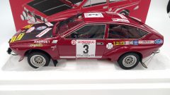 Laudoracing Alfa Romeo Alfetta Gr.2 Autodelta rally Tour de Corse 1975 1/18 - foto 3