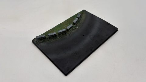 Diorama stradale per modellini scala 1/43. Misure: 17,5 x 11,5 cm  senza scatola originale
