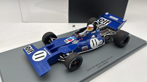 Sparkmodel Tyrrell 003 Jackie Stewart winner Monaco GP 1971 1/18