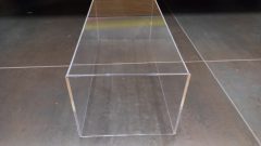 Vetrina teca in plexiglass SOLO COPERCHIO per modelli MR 1/18, misure interne 31,8x14,7x12,2 altezza cm, esterne 32,4x15,2x12,4 altezza cm - foto 2