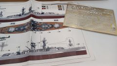 Trumpeter German Pochet Battleship (Panzer Schiff) Admiral Graf Spee 1/350, confezione lievemente usurata - foto 3